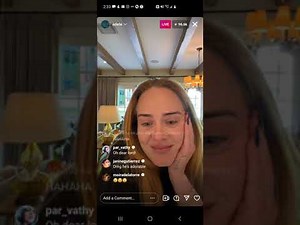 Adele - instagram live - Saturday, October 9th, 2021