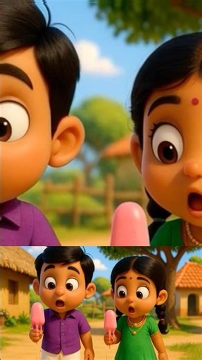 ஐஸ் கிரீம் | playboo kids tamil rhymes #shorts #trending #tamilrhymes #kidsrhymes #nurseryrhymes