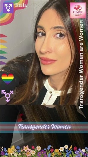 Keila – Beautiful Trans Woman 👑🏳️‍⚧️ #Shorts #shorts #transgender #viral