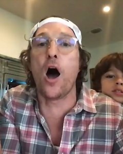 Matthew McConaughey plays bingo with senior citizens and we totally want to join