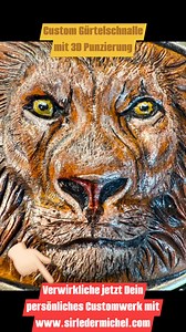 5.6K views · 54 reactions | Custom Gürtelschnalle mit 3-D Motiv eines...