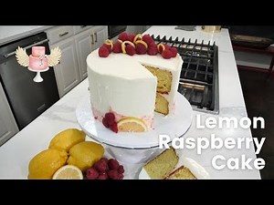 Decorating a Lemon Raspberry Cake – Homemade Cake Decorating Tutorial