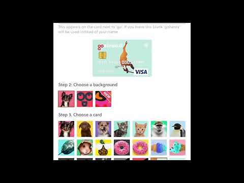 How to order a gohenry card