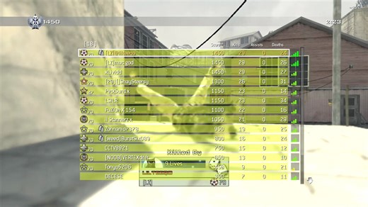 and yet….people decide to crash lobbies/consoles over TDM to SnD and not this monstrosity 18 man public ffa lobby, matrix menu, save/load bind…..