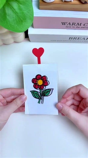 Goddess' Day is coming soon. Let's make a super fun little color-changing flower to give to your