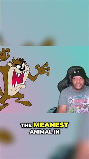 Taz: The Meanest Cartoon Devil OR Real Life! #shorts