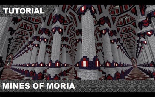 【Trydar】Minecraft 我的世界-壮观的摩瑞亚地下城建造教程part 1