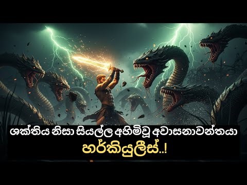හර්කියුලීස්ගේ උපත සහ වැඩ 12.. The birth and 12 labors of Hercules..