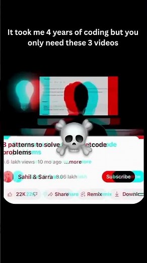 4 Years. 127 Interviews. Learn to Code Like a Genius with Just These 8 Patterns! #shorts