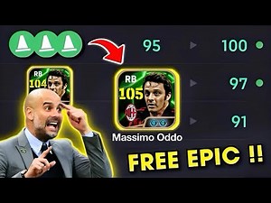 How To Train 104 Rated Free Massimo Oddo In eFootball 2025 | Free M. Oddo Best Training Guide