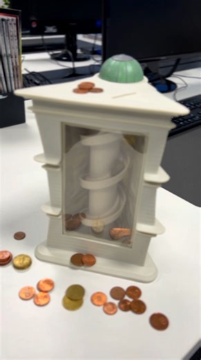 15K views · 21 reactions | Saving in style with my Gringotts-inspired money bank! ✨ Every coin adds a bit of magic to my wizarding wealth 滋 Check it out together with more official Harry Potter merch ⚡️彩: emp.me/1HVd | EMP UK | Facebook