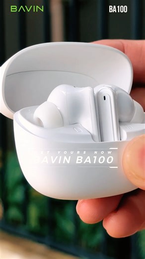 BAVIN BA100 Wireless Earbuds Next-Level Audio & Smart Features! 💚 ✅ Hi-Res Audio - Crystal-clear sound for an immersive listening experience ✅ AI Translator - Real-time translation in 130 languages for seamless communication ✅ Voice Assistant - Hands-free control with built-in voice commands ✅ Long Battery Life - Stay connected and entertained all day ✅ Bluetooth Connectivity - Stable, fast pairing with your devices 🛒 Shop Now! Shopee: https://ph.shp.ee/GWGMZdu Lazada: https://s.lazada.com.ph/