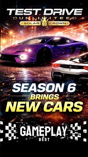 Test Drive Unlimited Solar Crown Season 6 | New Cars, Missions & Gameplay Update 🚗 Trending Now