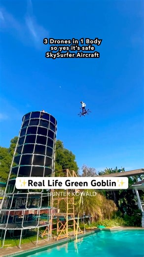 19K views · 156 reactions | Flying Car Safety Features with SkySurfer Aircraft  Flying Drone Vehicle. 3 aircrafts in 1 body means you always have a backup while flying. It also gives you incredible power. We’re on a mission to create a future for our personal flight vehicles, appreciate everyone helping make it possible by following along for the journey. 6 SkySurfer models are available on our site. Full flight review videos onYouTube | Hunter Kowald | Facebook