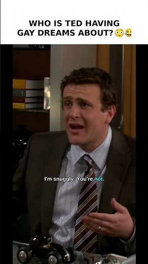 Ted's text causes Barney & Marshall to fight over his gay dreams 😂 | The Gang S4E21