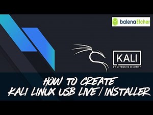 Kali Linux - How to Create a Kali Linux USB Live or USB Installer (Step-by-Step Guide)