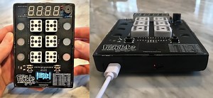 Handheld Farkle Really Sparkles