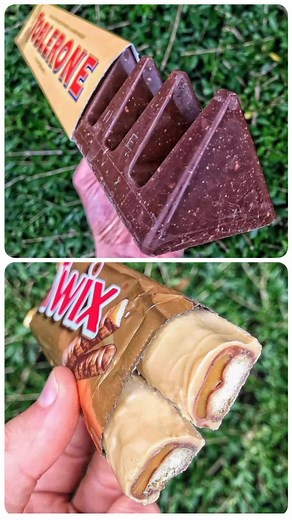 Chocolate Bars and Cookies Packaging and Texture Showcase