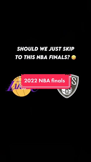 May as well skip the season and let these 2 super teams fight it out 🤷‍♂️ #nets #lakers #nba #basketball #fyp