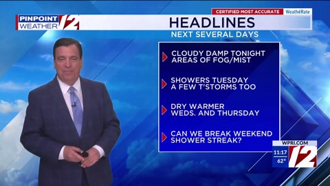 Pinpoint Weather 12 Forecast 6/9/25
