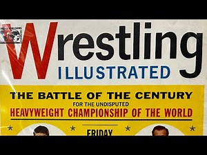 Wrestling Illustrated Magazine Girl Wrestling 1965 Official NWA 1951