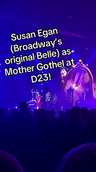 Susan Egan performs 'Mother Knows Best' by Mother Gothel from 'Tangled' at Destination D23