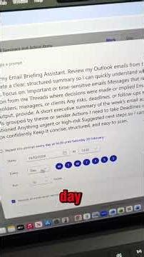 Part 4 of Copilot Basics. Scheduling your prompts. #aitips #copilot #aitipsandtricks #microsoft
