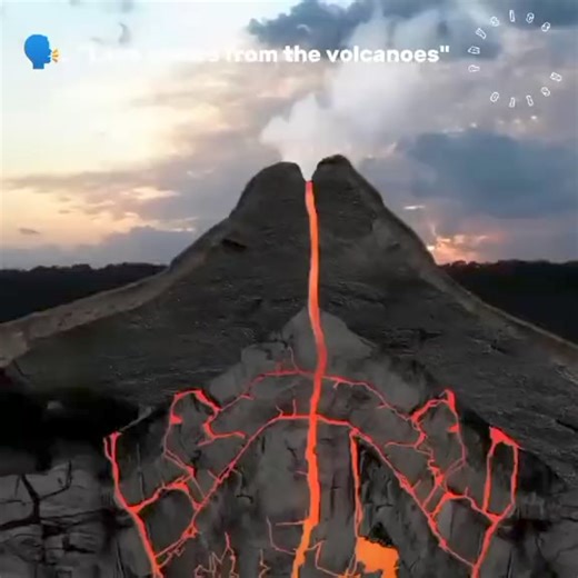 Much of the planet's mantle consists of magma. This magma can push through holes or cracks in the crust, causing a volcanic eruption. When magma flows or erupts onto Earth's surface, it is called lava. #universe #space #earth #gravity #vatly #physics #solarsystem #knowledge #science #xuhuong #traidat #vutru #ffws2023 #xh | The Physics Lab