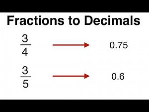 How to Convert Fractions to Decimals (Step-by-Step Guide)