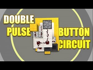 Double Pulse Circuit || Minecraft Bedrock Redstone Tutorial