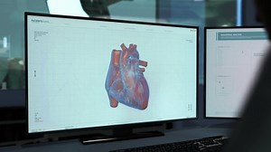 doctor uses modern health scan software Stock Footage Video (100% ...