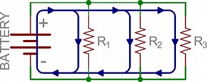 Current in parallel circuit