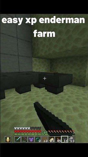 easy enderman xp farm in 1.21 #eye4steel #minecraft #viralshorts