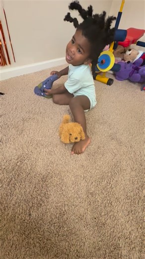 I was testing out getting Cj a puppy but the way he just grab him by his tail 🤣😅. We will wait😩 #blackfamily #thethomascrew #youtuber | Tia Thomas