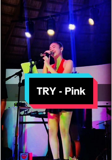 TRY by Pink - Live Stage Cover Performance