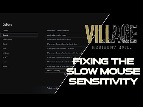 Resident Evil Village - Mouse Sensitivity Fix for PC
