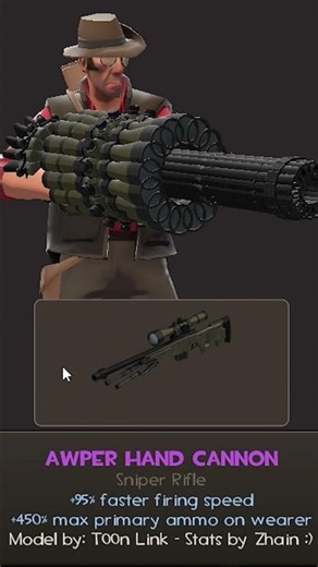 TF2 Sniper AWPer Hand Cannon