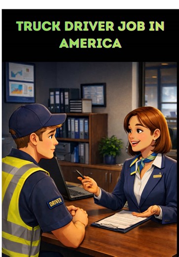 Learn English with real life interview 📚🇺🇸 Truck driver job in America 🚚 #tatienglish #learnenglish #english #usa #dialogue