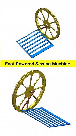 We Built a Foot-Powered Sewing Machine📌