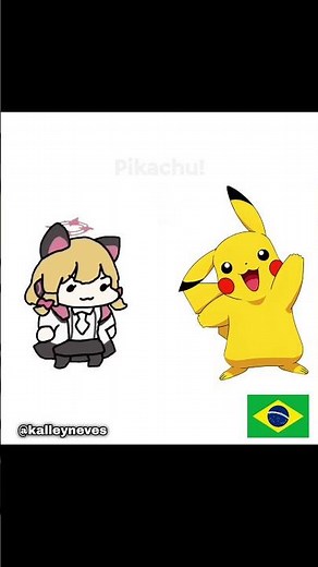 OMG, It's Pikachu ⚡🇧🇷 meme