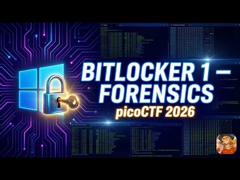 Cracking Bitlocker 1: Mastering Disk Forensics Tools | PicoCTF Walkthrough