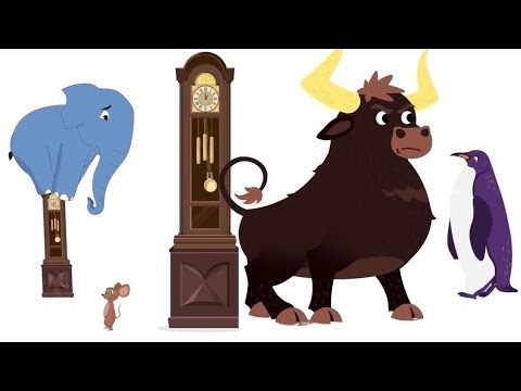 Hickory Dickory Dock Elephant & Mouse vs Bull & Dolphin Sponsored by Preview 2 Effects+Split Screen