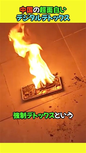 中国の超面白いデジタルデトックス