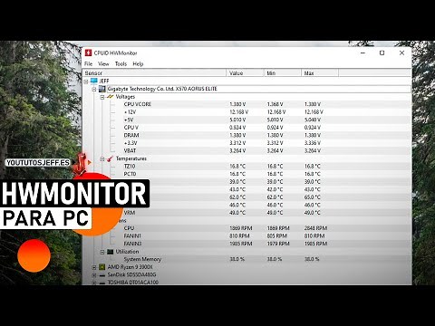 Instalar HWMonitor Ultima Version PC ✅ Temperatura del PC