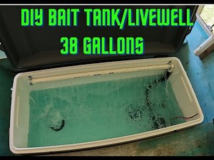 DIY bait tank/livewell