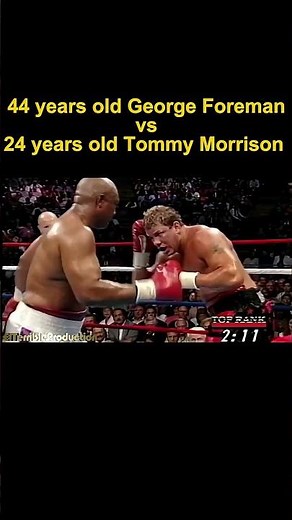 George Foreman vs Tommy Morrison HIGHLIGHTS Boxing Fight