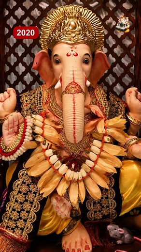 10 Years of Parel Cha Maharaja: Iconic Ganpati Bappa 🙏 #ganeshotsav #mumbai #viral