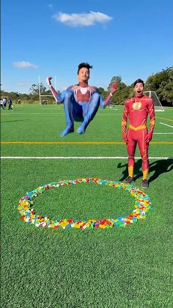 HOW MANY LEGO BRICKS CAN STOP MY BACKFLIP?