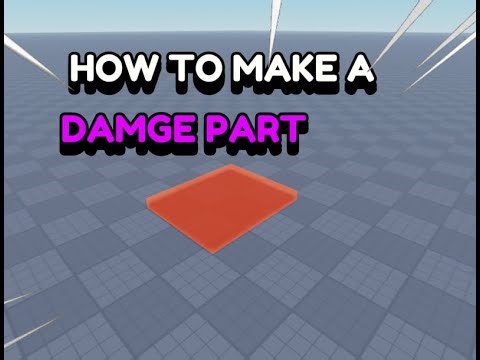 How To Make A Kill Part - Roblox Scripting Tutorial