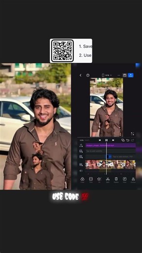 1Top 5 Punjabi Song VN Templates! ⚡ VN Video Editing QR Codes 2026